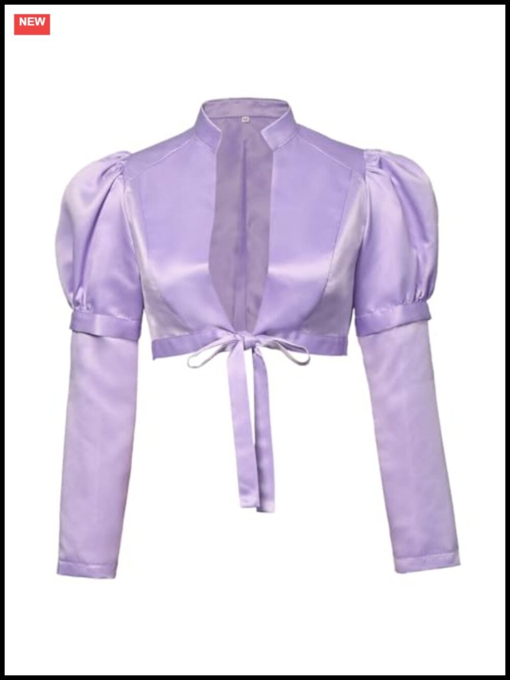 Regency Spencer Jacket Victorian Long Sleeve Crop Coat Satin Blend